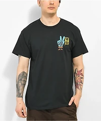 Killer Acid x Santa Cruz Hand Black T-Shirt