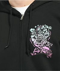 Killer Acid x Santa Cruz Hand Black Zip Hoodie