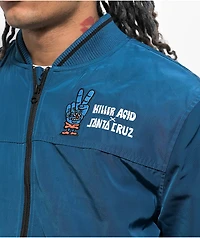 Killer Acid x Santa Cruz Navy Bomber Jacket