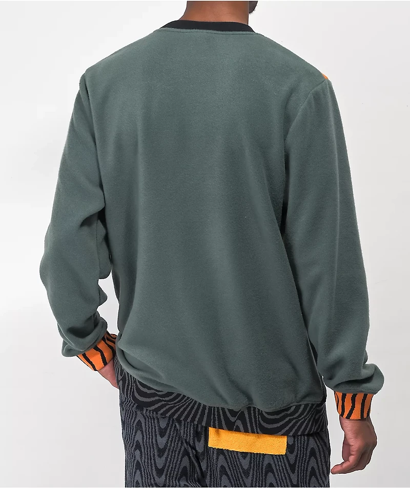 Killer Acid x The Bindle Conspiracy Hazy Sunset Orange Crewneck Sweatshirt