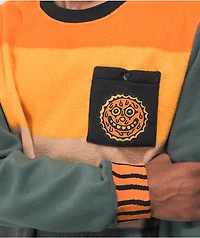 Killer Acid x The Bindle Conspiracy Hazy Sunset Orange Crewneck Sweatshirt