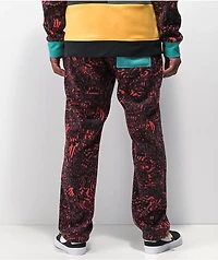 Killer Acid x The Bindle Conspiracy World Wide Tech Black & Red Sweatpants