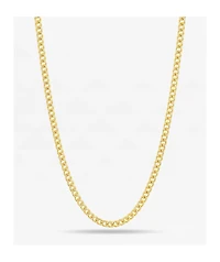 King Ice 20" Miami Cuban Gold Chain Necklace