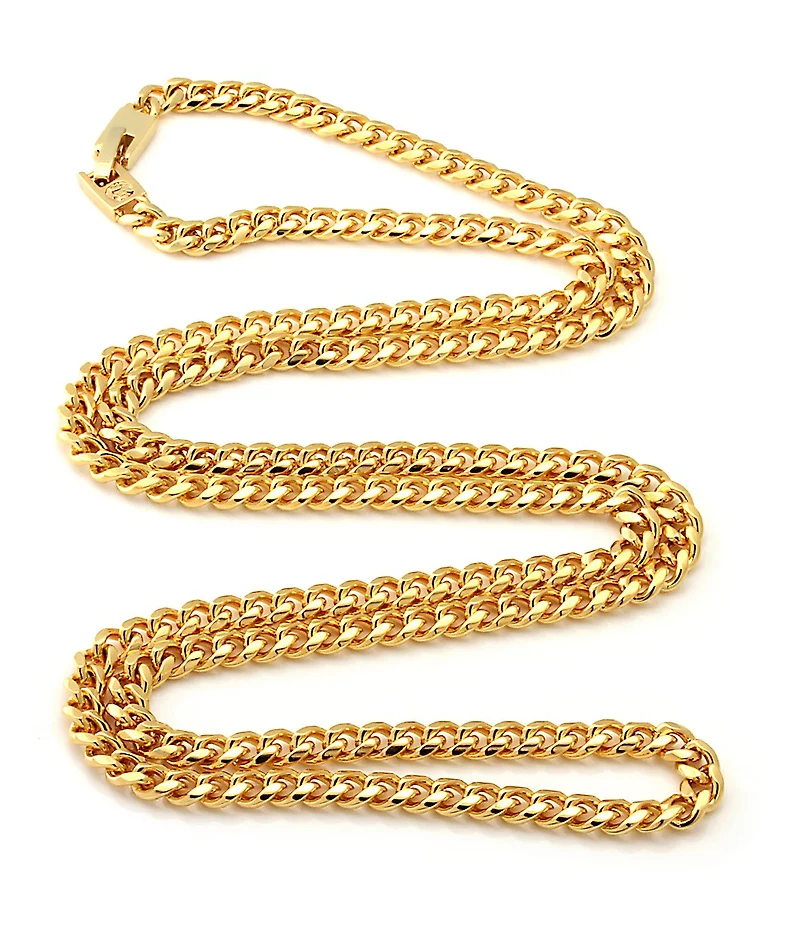 King Ice 5mm 14K Gold 26" Cuban Chain