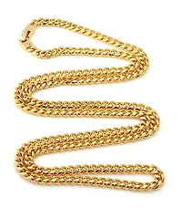 King Ice 5mm 14K Gold 26" Cuban Chain