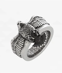 King Ice Biker Eagle Stainless Steel Ring