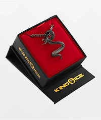 King Ice Black Viper 22" Necklace