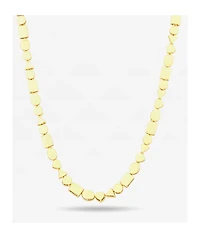 King Ice Crown Julz 20" Gold Necklace