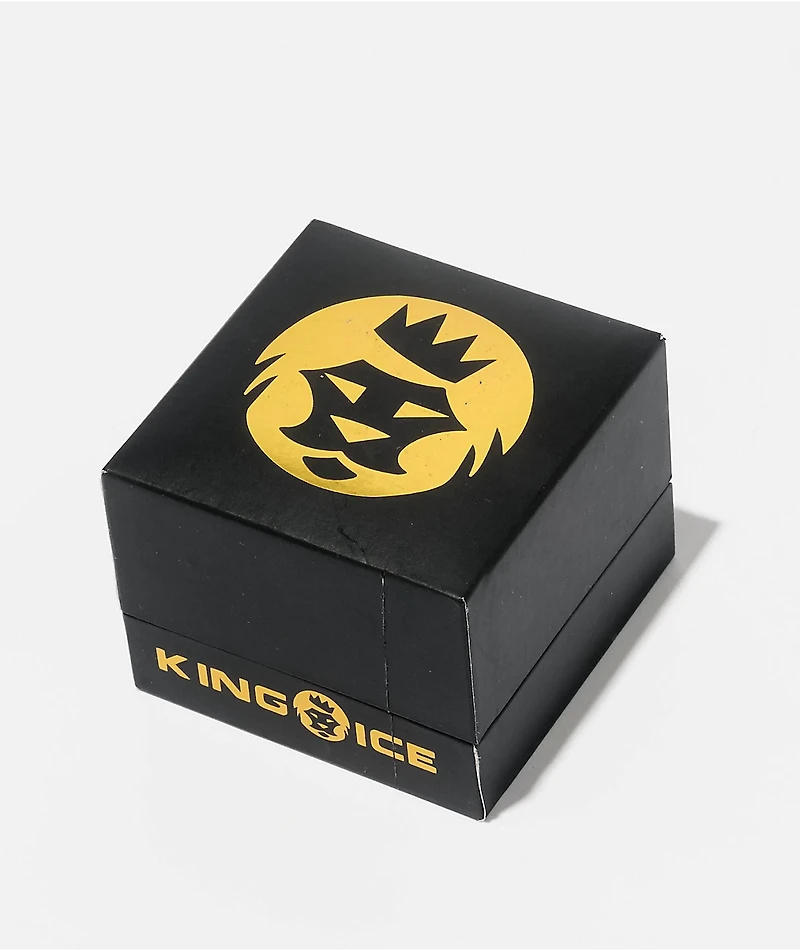 King Ice Skull Biker Stainless Steel Ring