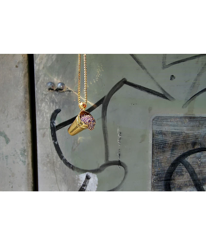 King Ice X Snoop Dogg The Purple Drank Necklace