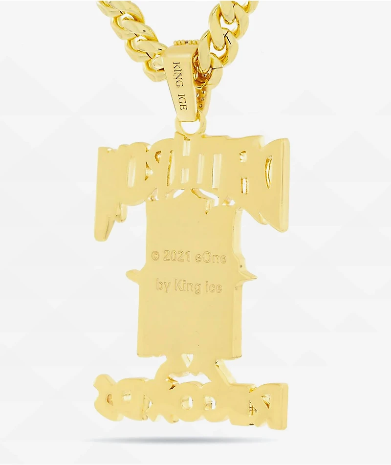 King Ice x Death Row Records OG Death Row 20" Gold Necklace