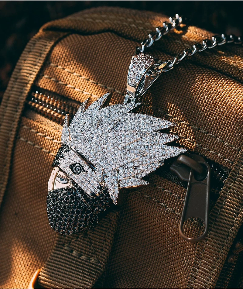 King Ice x Naruto Kakashi Necklace