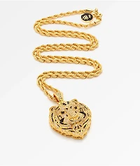 King Ice x Snoop Dogg The Bengal 30" Gold Necklace