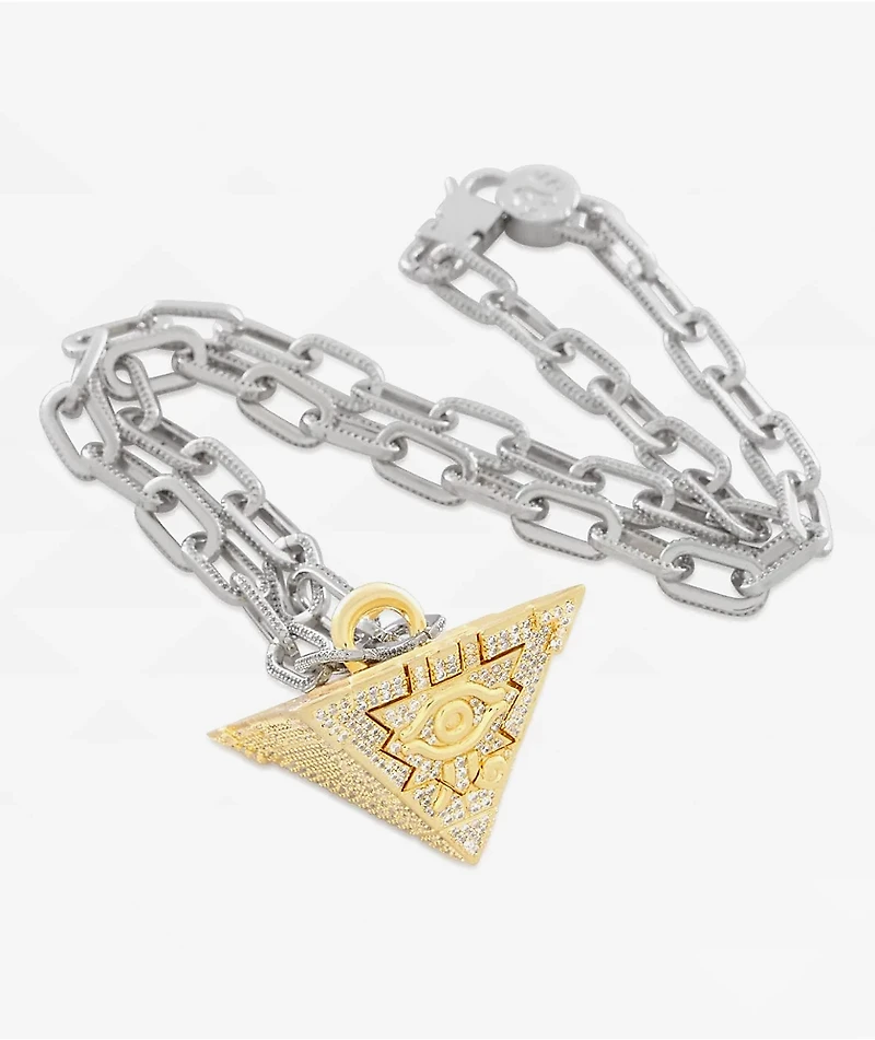 King Ice x Yu Gi Oh! Iced Millenium Puzzle Necklace