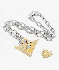King Ice x Yu Gi Oh! Iced Millenium Puzzle Necklace
