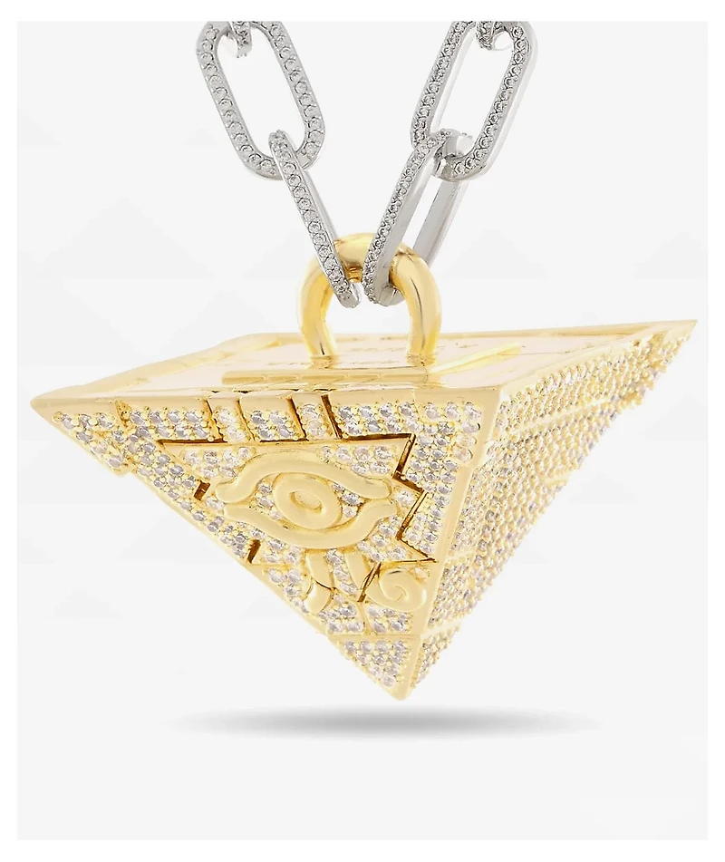 King Ice x Yu Gi Oh! Iced Millenium Puzzle Necklace