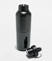 Klean Kanteen Rise Classic Arch Loop Cap Black Water Bottle 20 oz