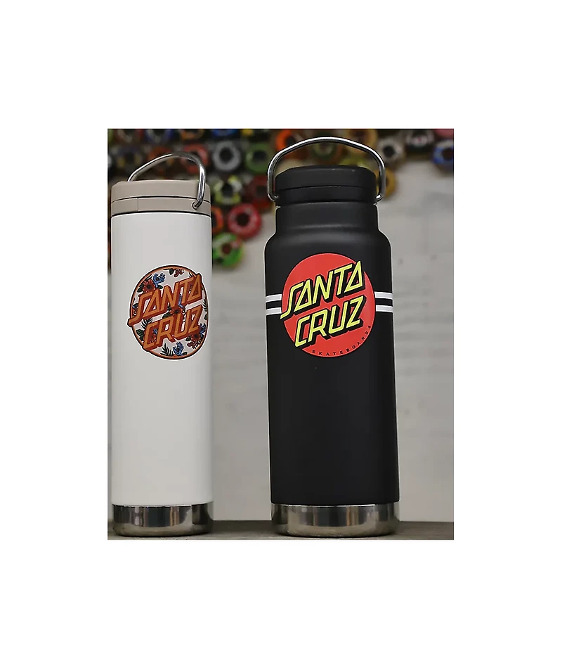 Klean Kanteen x Santa Cruz Classic Dot TKWide Black Water Bottle 32 oz