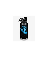 Klean Kanteen x Santa Cruz Screaming Hand TKWide Chug Cap Black Water Bottle 32 oz