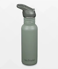 Kleen Kanteen Classic Flip Seal Sea Spray Green Water Bottle 18oz