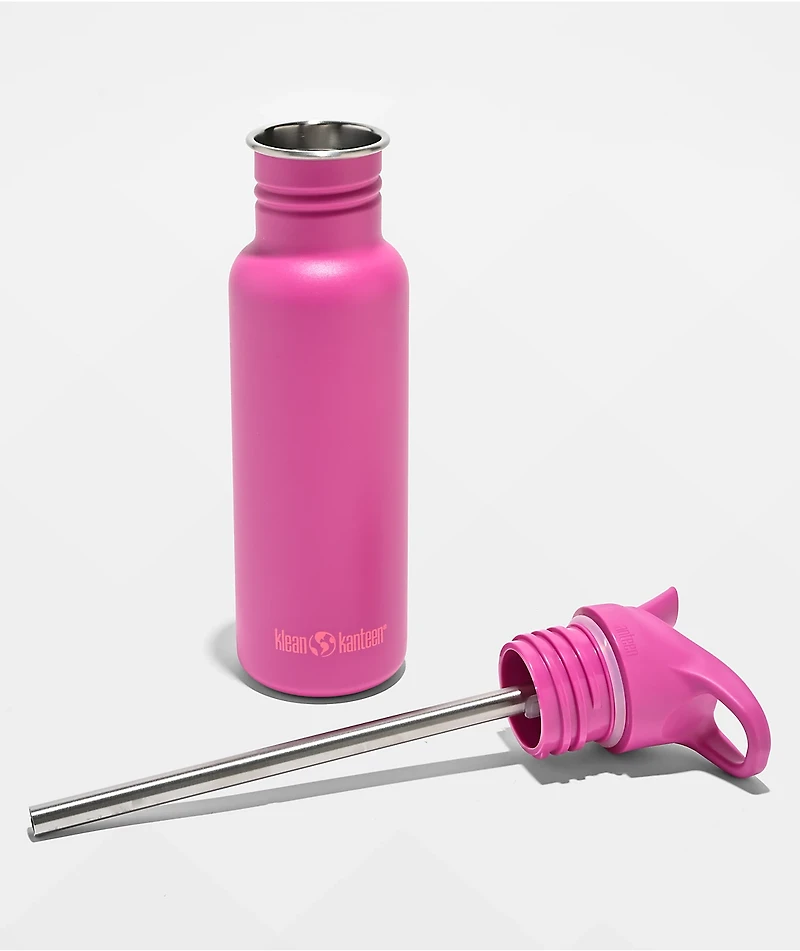 Kleen Kanteen Classic Flip Seal Violet Water Bottle 18oz