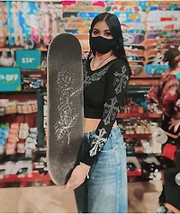Know Bad Days Til Death Rose Grip Tape