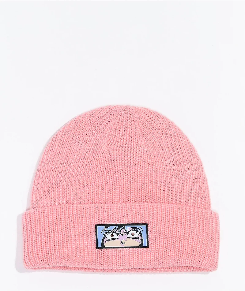 Know Bad Daze Anger Prowler Pink Beanie