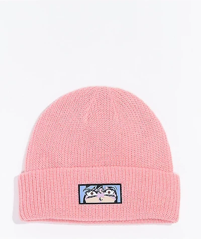 Know Bad Daze Anger Prowler Pink Beanie