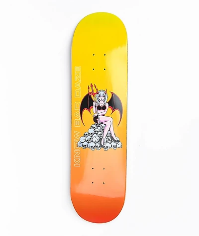 Know Bad Daze Devil Inside 8.25" Skateboard Deck