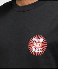 Know Bad Daze Devil Inside Black T-Shirt