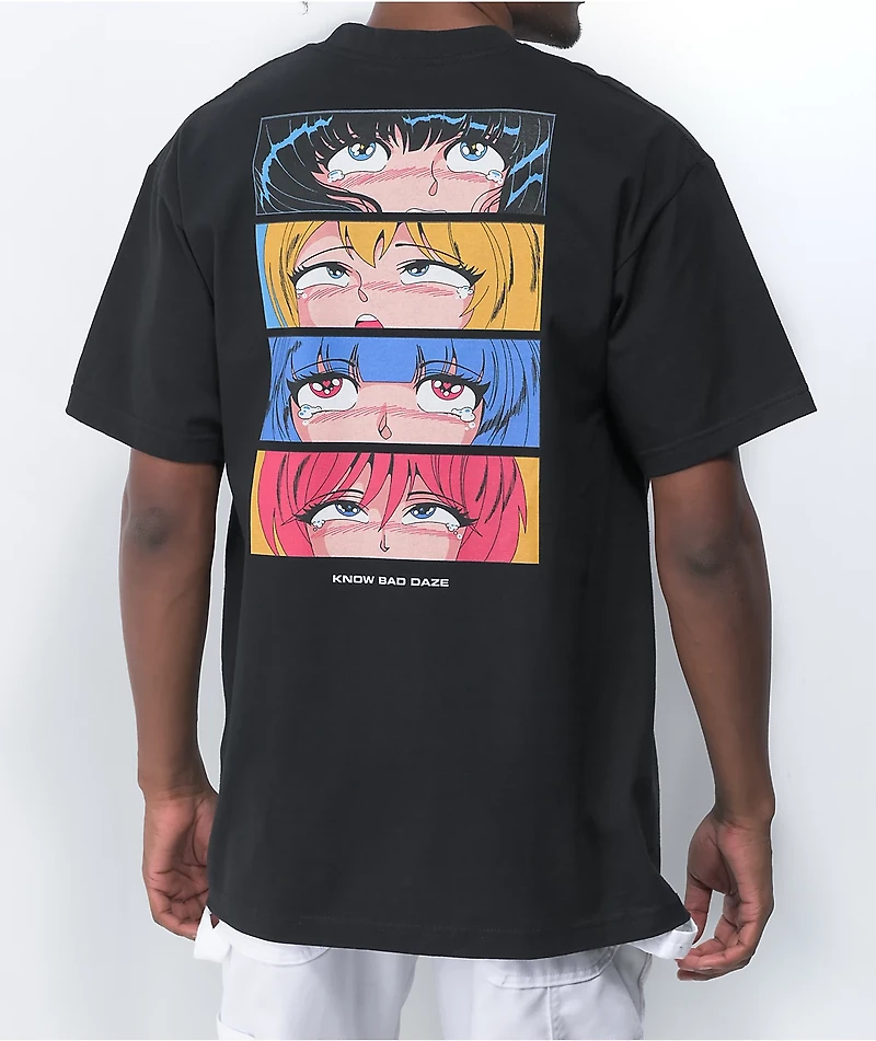 Know Bad Daze Express Yourself Black T-Shirt