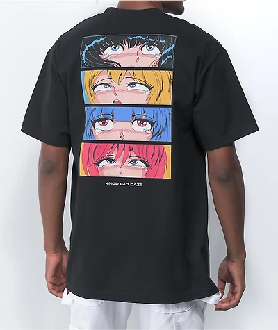 Know Bad Daze Express Yourself Black T-Shirt