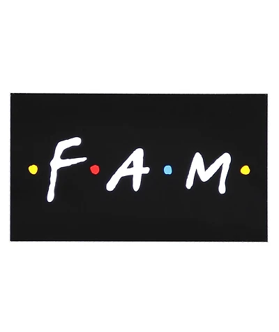 Know Bad Daze Fam Sticker