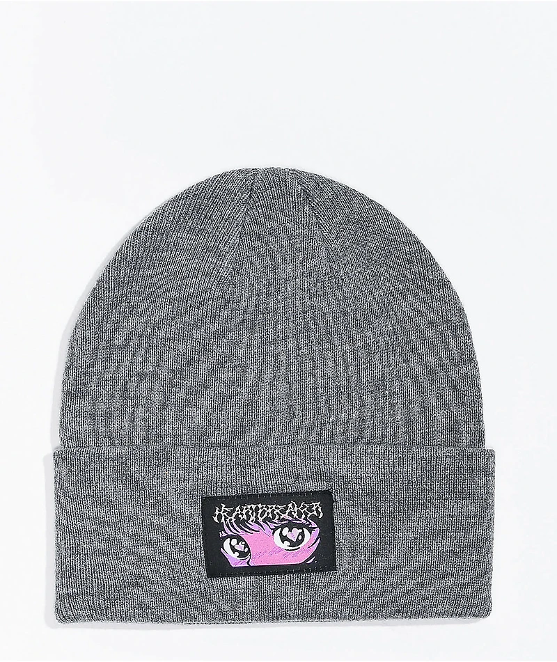 Know Bad Daze Heartbreaker Grey Beanie