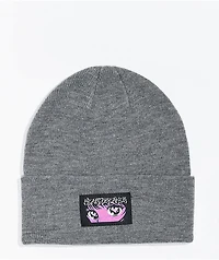 Know Bad Daze Heartbreaker Grey Beanie