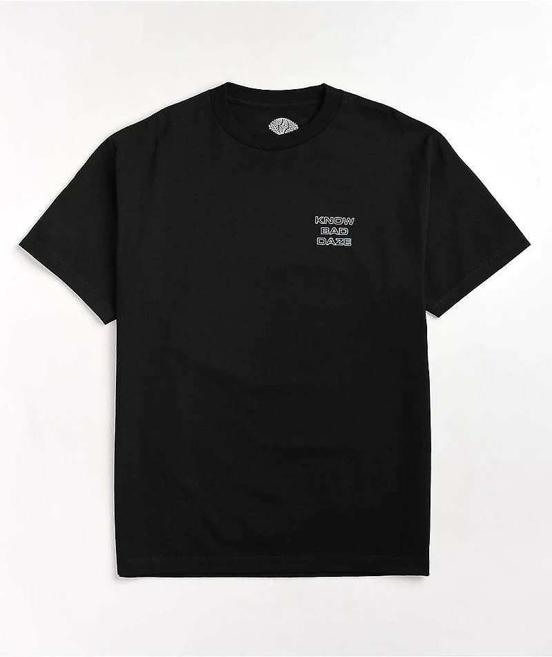 Know Bad Daze Microdose Black T-Shirt