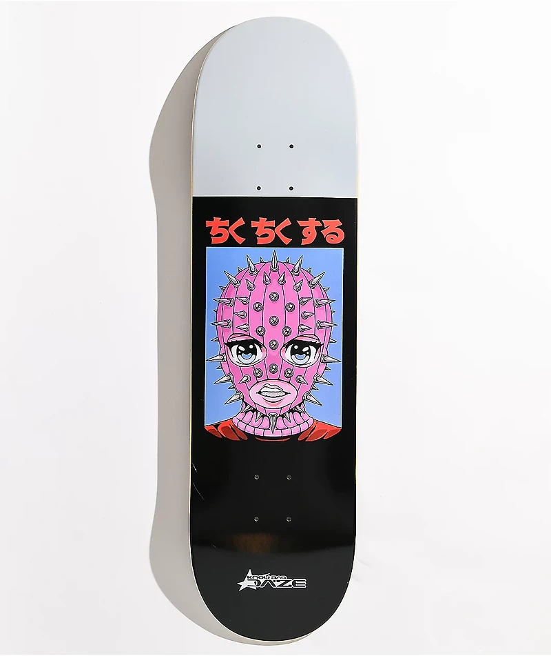 Know Bad Daze Prickly 8.5" Skateboard Deck