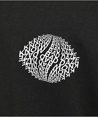 Know Bad Daze Roll Up Black T-Shirt