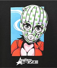 Know Bad Daze Smoke 2 Black T-Shirt