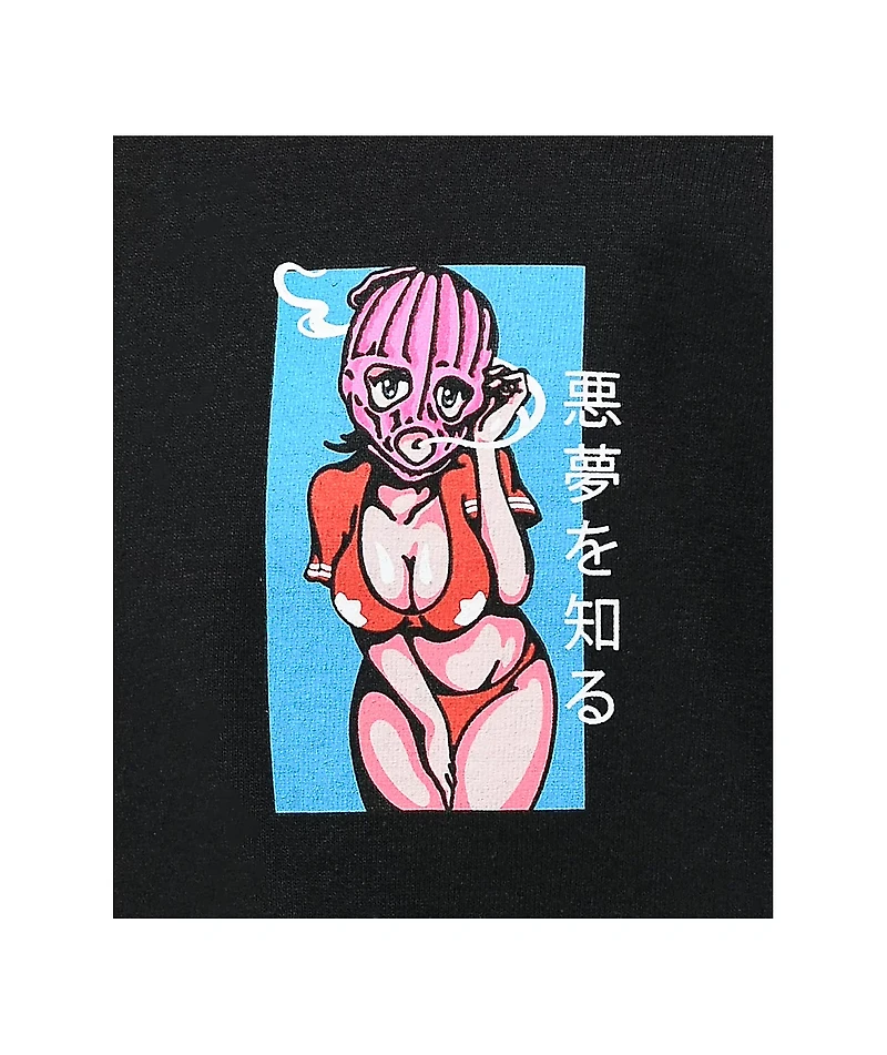 Know Bad Daze Smoke Black T-Shirt