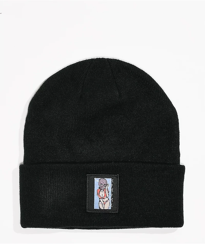 Know Bad Daze Smoke Work Black Beanie