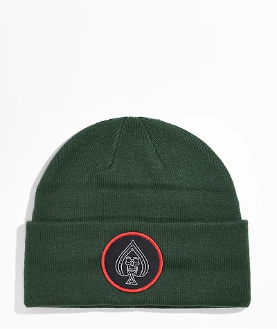 Know Bad Daze Spade Green Beanie