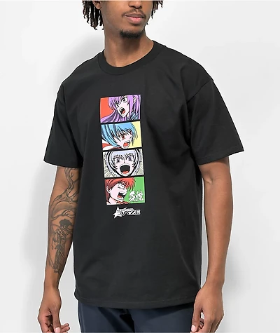 Know Bad Daze Temper Black T-Shirt