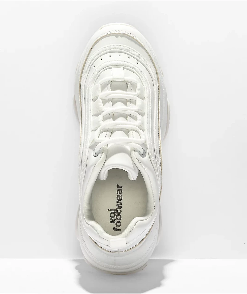 Koi Lizzies White Shoes