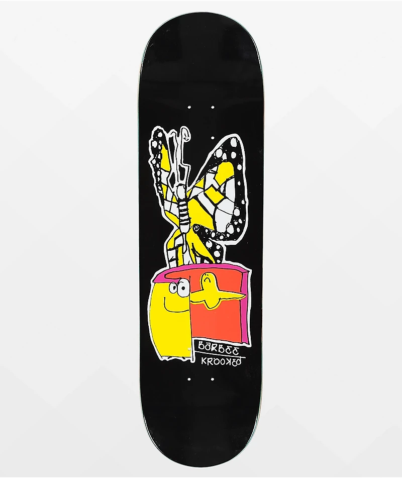 Krooked Barbee Open 8.75" Skateboard Deck
