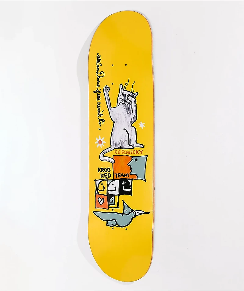 Krooked Cernicky Dance 8.06" Skateboard Deck