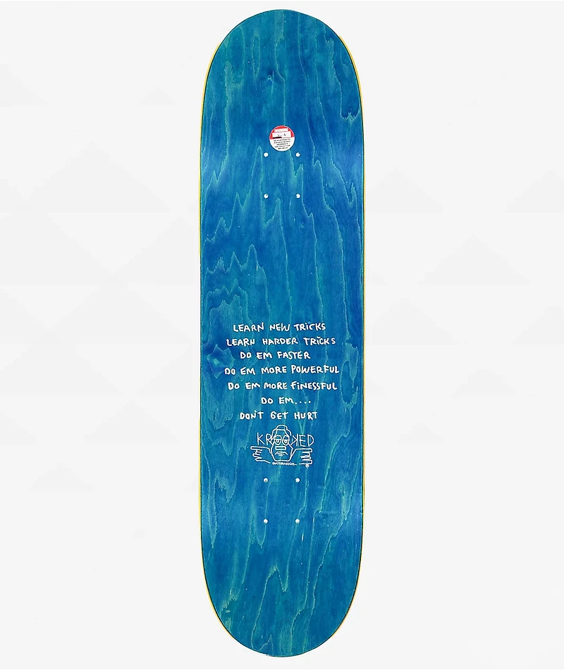 Krooked Cernicky Snake Bite 8.38" Skateboard Deck