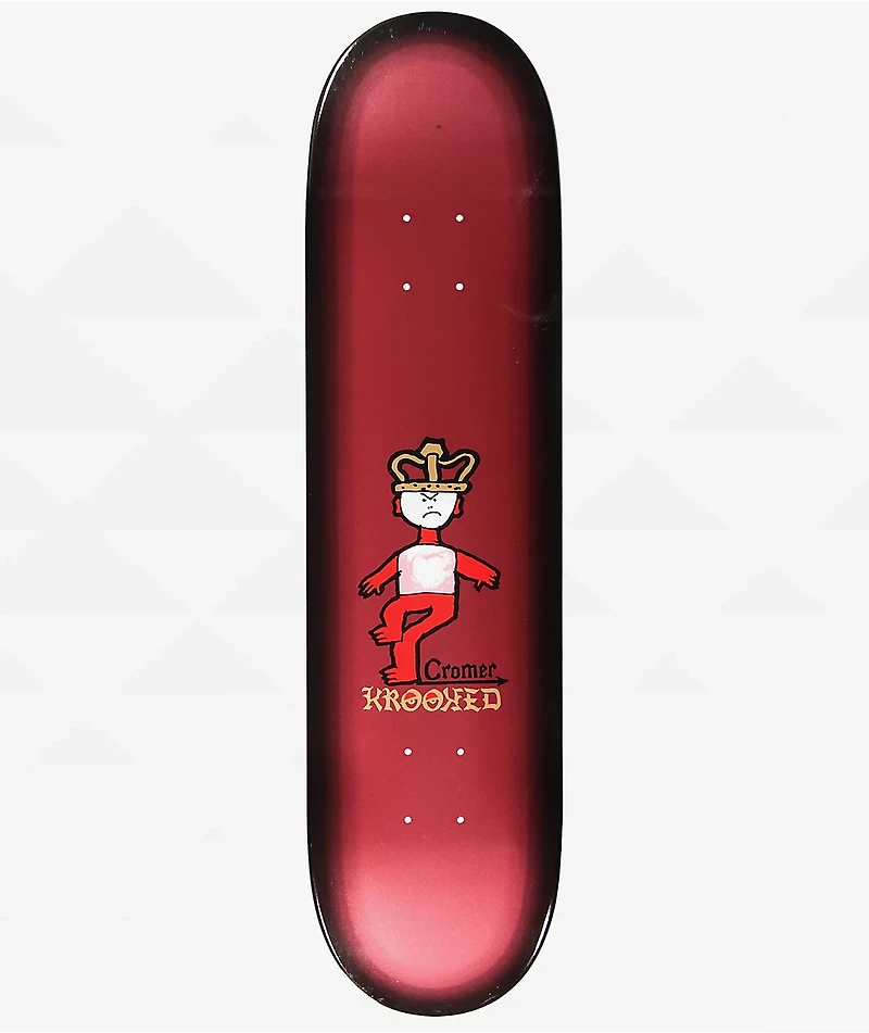 Krooked Cromer Mad King 8.06" Skateboard Deck