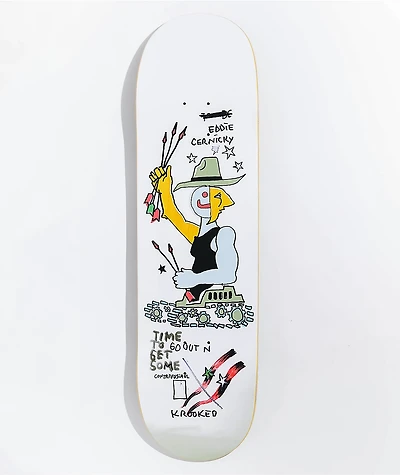 Krooked Eddie Cernicky Get Sum 8.5" Skateboard Deck
