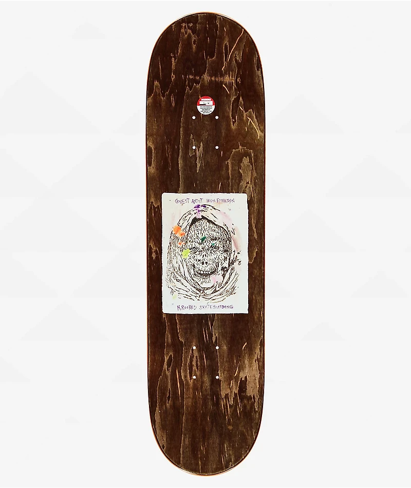 Krooked Emerson Guest Artist 8.5" Skateboard Deck